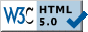 W3C valid html5