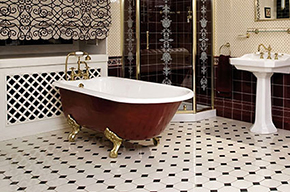 victorian tile bathroom